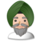 Man Wearing Turban emoji on Samsung